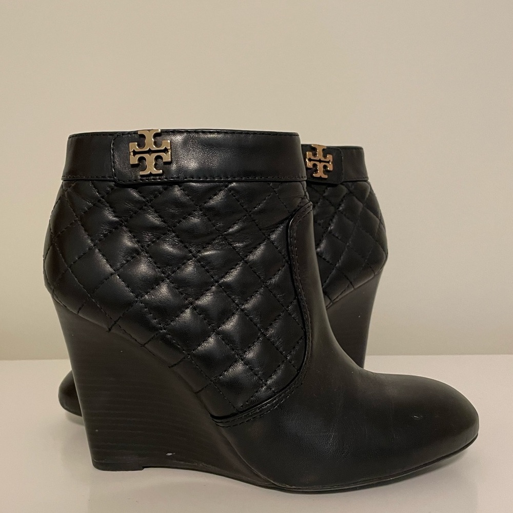 Tory Burch Quilted Boot WITH BOX